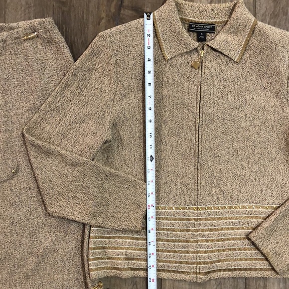 Vintage ST. JOHN SPORT by Marie Gray - Knit Cardi & Maxi Skirt Set - Picture 11 of 14